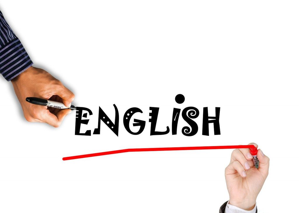 lingua inglese